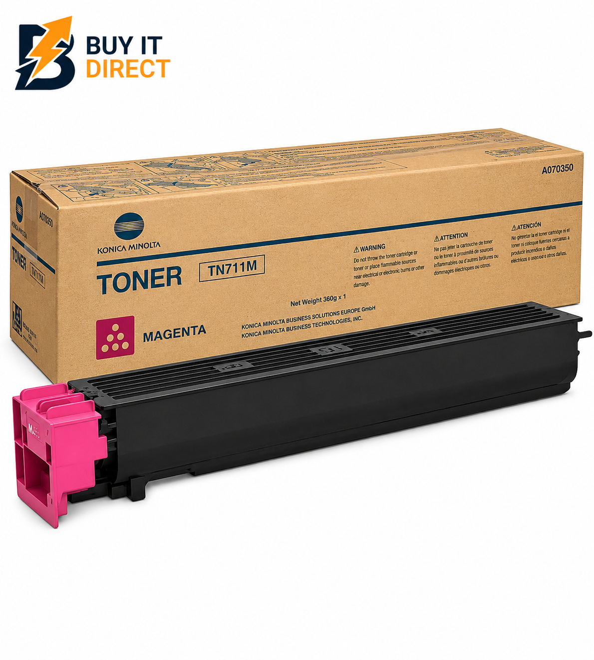 Konica Minolta Tn711M أرجواني خرطوشة تونر