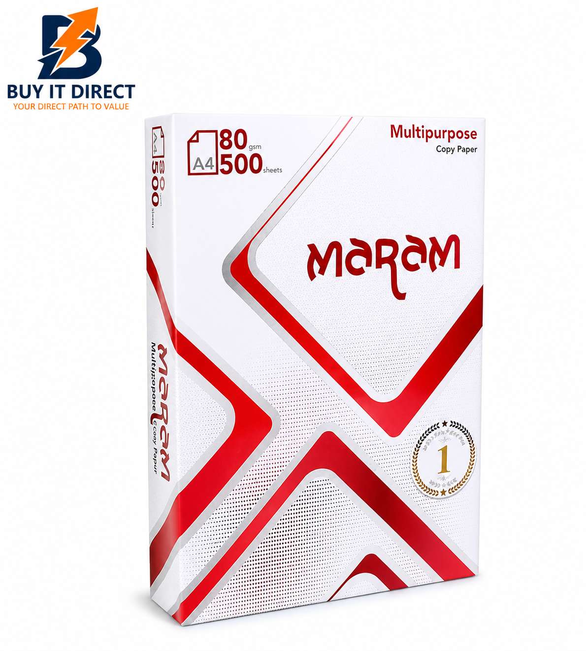 A4 Paper 80gsm Premium Copy Paper for Office & Home Use