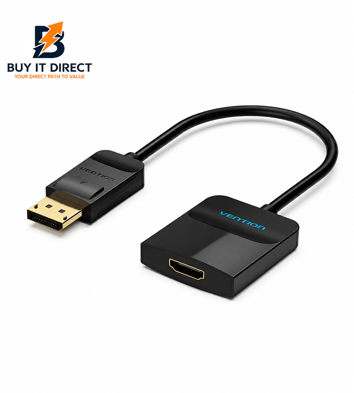 DP to HDMI Converter 0.15M Black