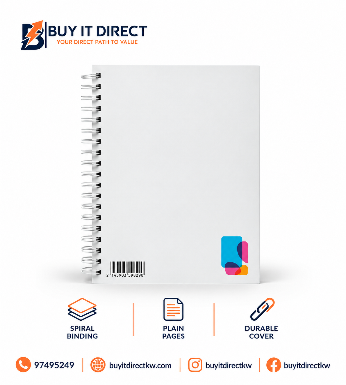 Atlas A4 Notebook 150 Sheets