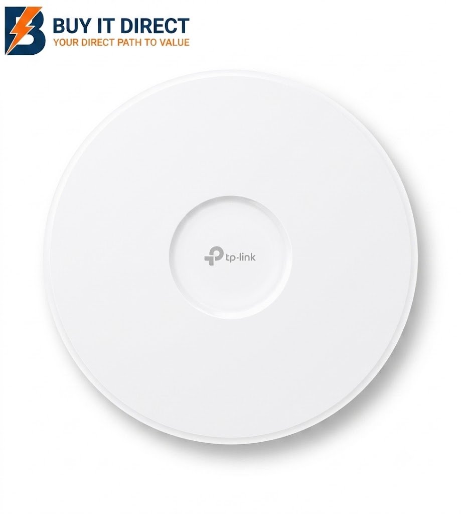 TP-Link EAP773 (BE9300) Ceiling Mount Tri-Band Wi-Fi 7 Access Point - 6GHz (5760 Mbps) / Gigabit LAN