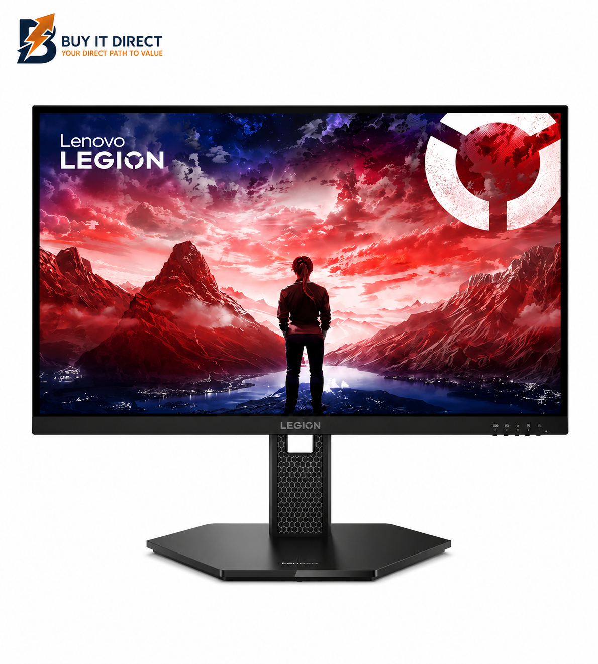 Lenovo Legion 27Q-10 27" 2K QHD 240Hz 0.5ms Gaming Monitor With AMD FreeSync Premium,VESA Adaptive Sync Support
