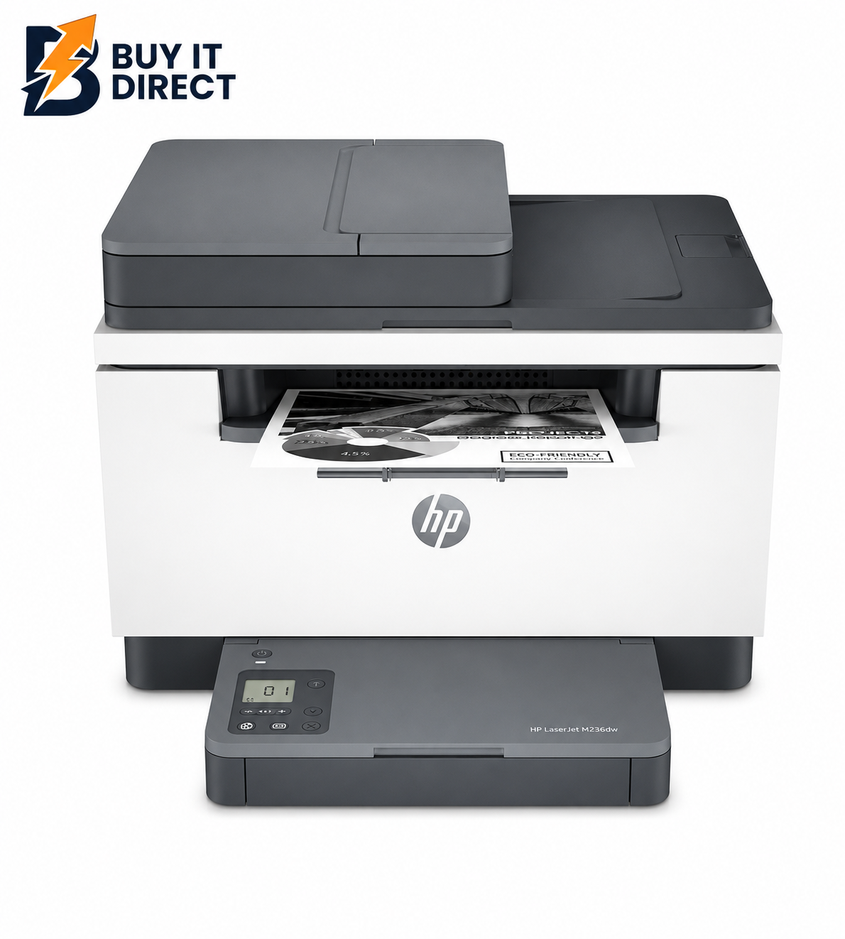 HP LaserJet MFP M236sdn – 29ppm / 600dpi / A4 / USB / LAN / Mono Laser – Printer