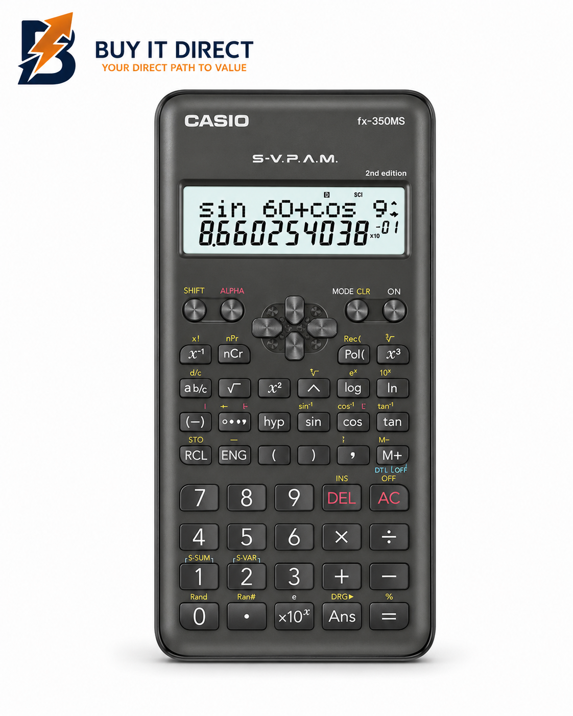 كاسيو FX350MS2 آلة حاسبة علمية
