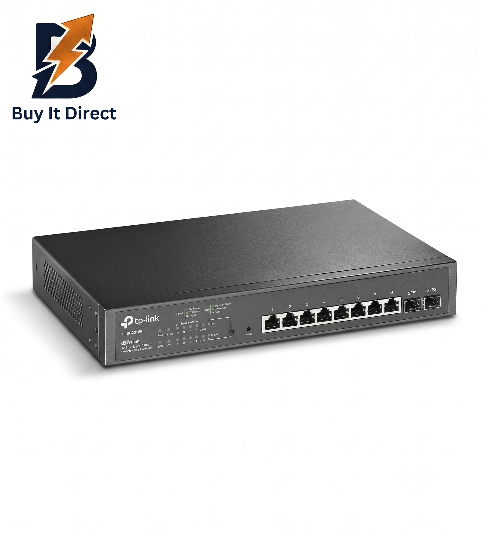 TP-Link JetStream 10-Port Gigabit Smart Switch With 8-Port PoE+