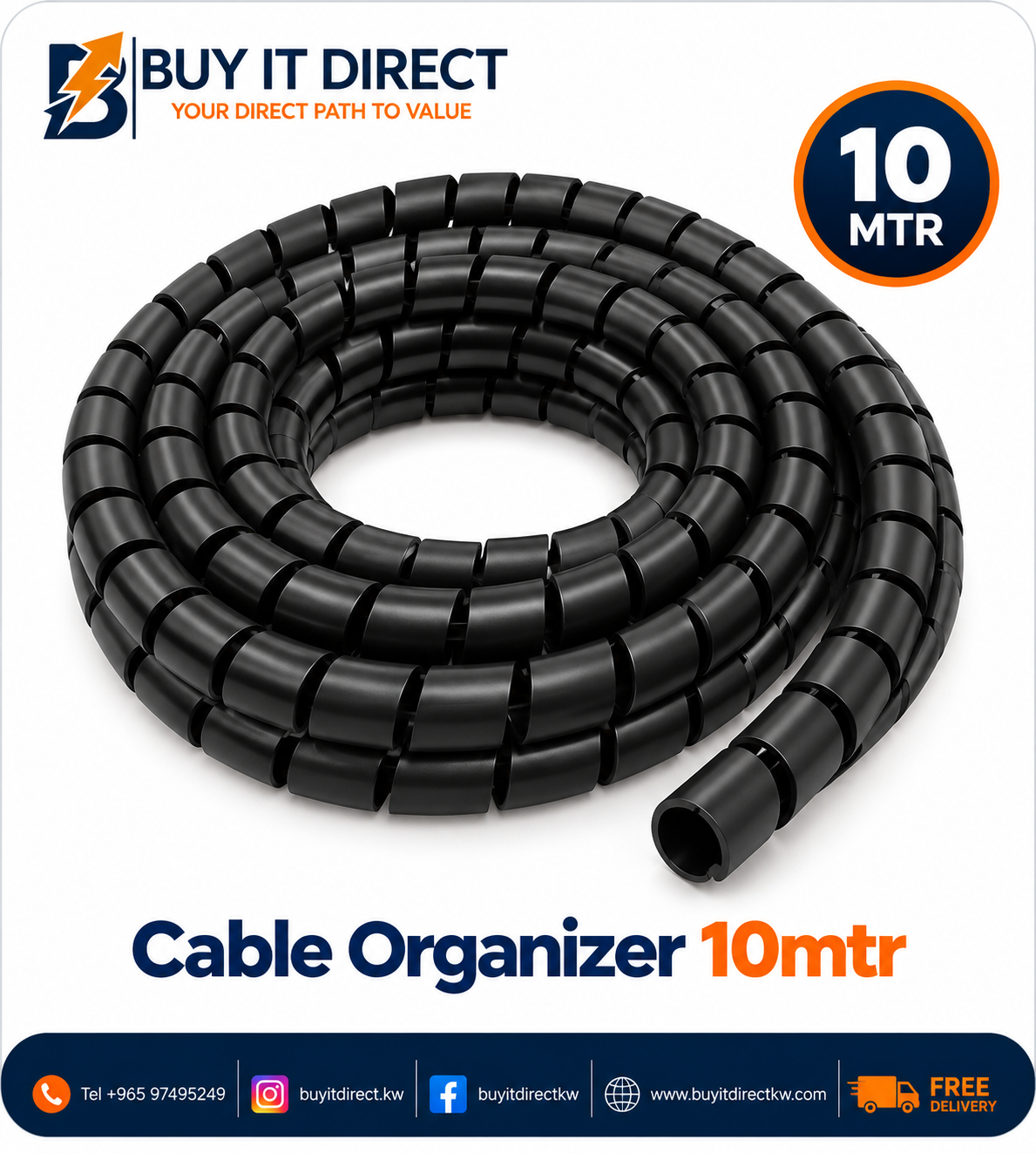 Cable Organizer 10mtr