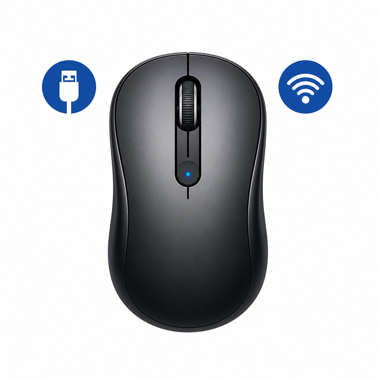 Wired & Wireless Mouse 