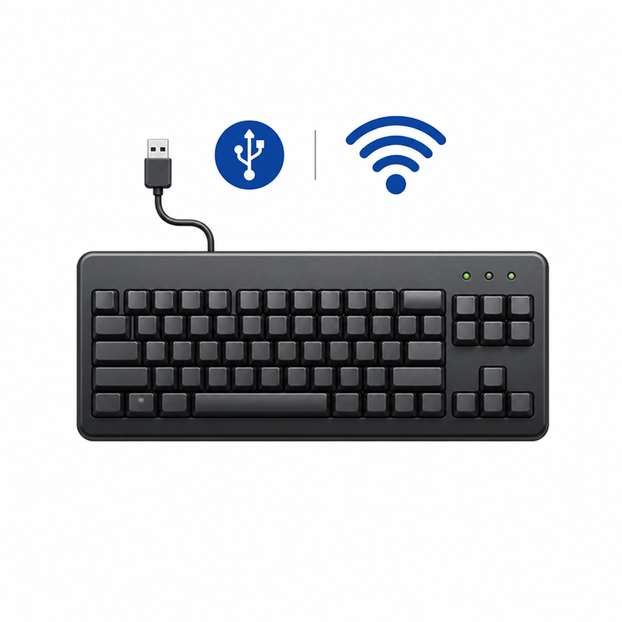 Wireless & Wired Keyboards
